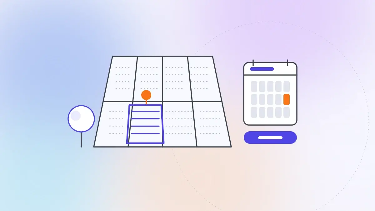Blissful Acres digital marketing case study by LogDart: managed farmland plots with one picked out and a weekend tour calendar